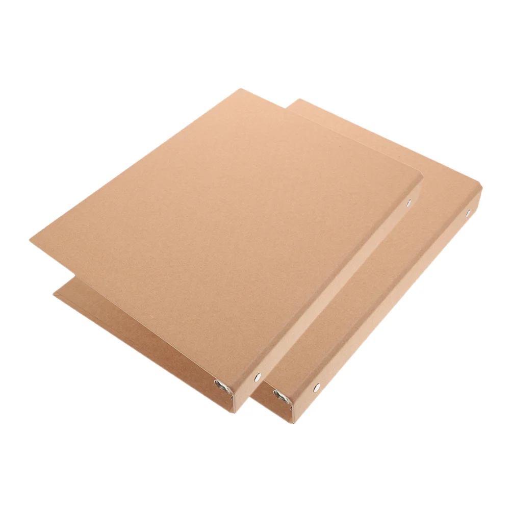 2 Pcs Loose-leaf Book Cover Binders Notepad Case Document Bag File Set Shell Notebook Kraft Paper for School Aesthetic
2 Pcs Loose-leaf Book Cover Binders Notepad Case Document Bag File Set Shell Notebook Kraft Paper for School Aesthetic