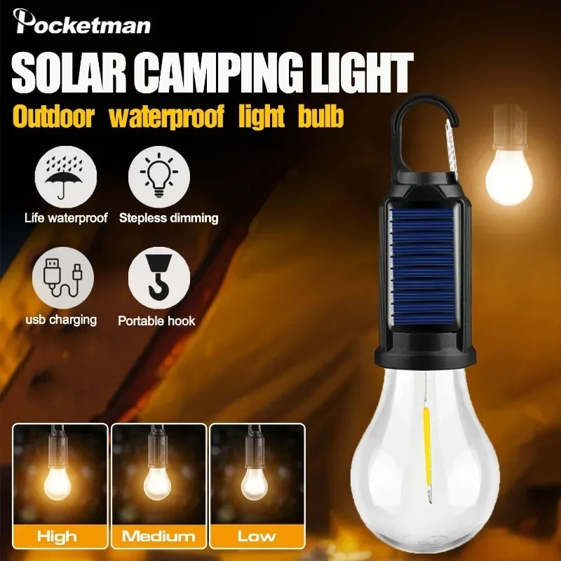 Sphere Outdoor Solar Lights Portable Rechargeable LED Camping Light Tent Lantern with Emergency Hook for Outdoor Camping Lamps
Sphere Outdoor Solar Lights Portable Rechargeable LED Camping Light Tent Lantern with Emergency Hook for Outdoor Camping Lamps