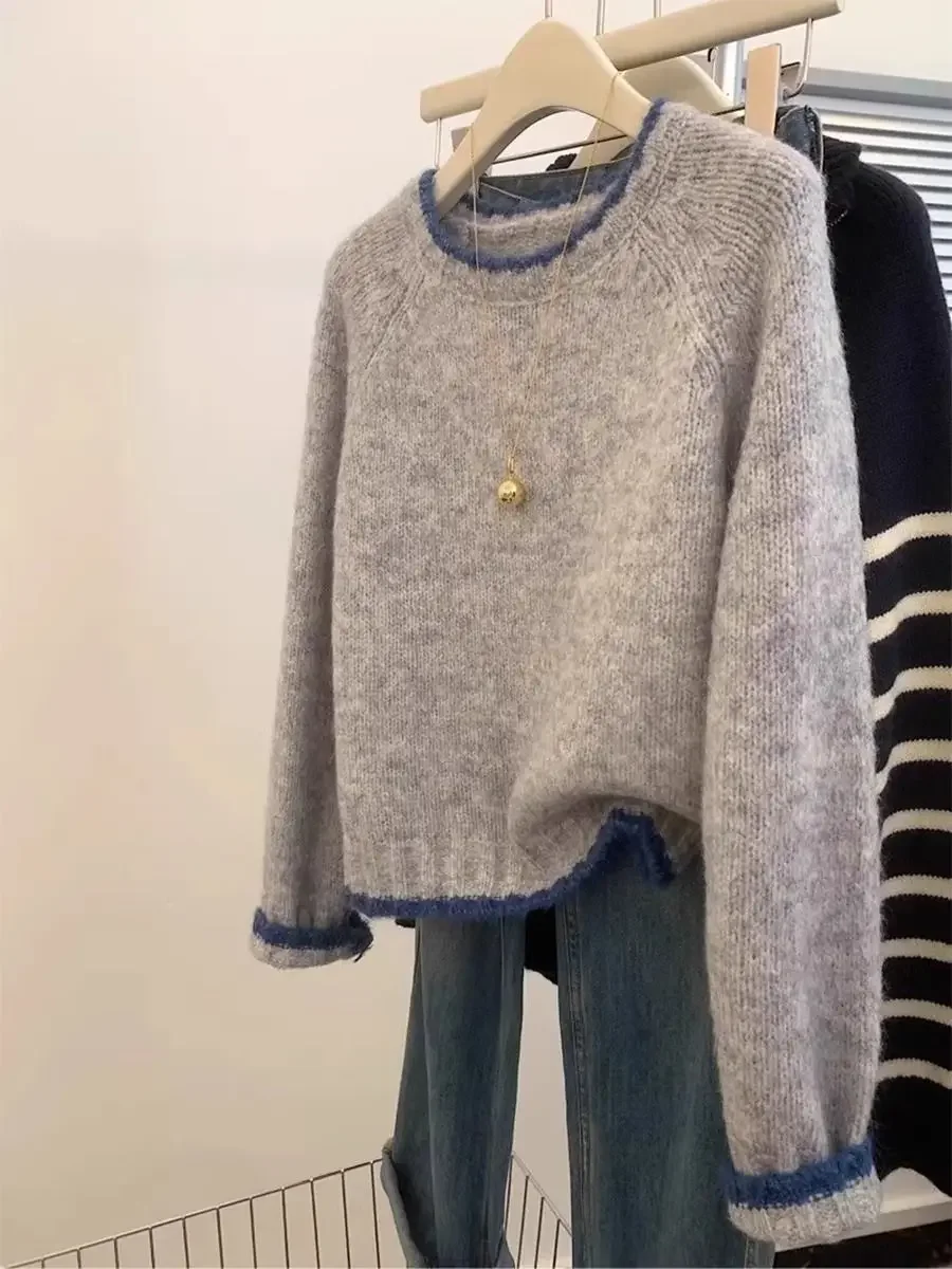 Grey Raccoon Velvet Pullover Women's Winter Thickening Loose Lazy Wind Little 2024 New Top
Grey Raccoon Velvet Pullover Women's Winter Thickening Loose Lazy Wind Little 2024 New Top