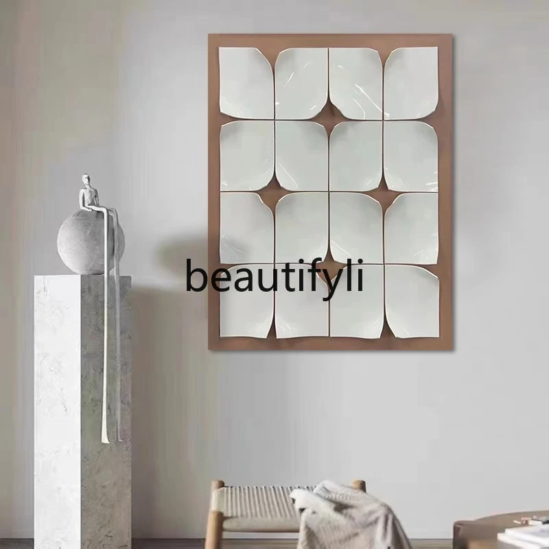 Hand-painted oil painting, three-dimensional acrylic decorative painting, simple, abstract hanging painting in the entrance
Hand-painted oil painting, three-dimensional acrylic decorative painting, simple, abstract hanging painting in the entrance
