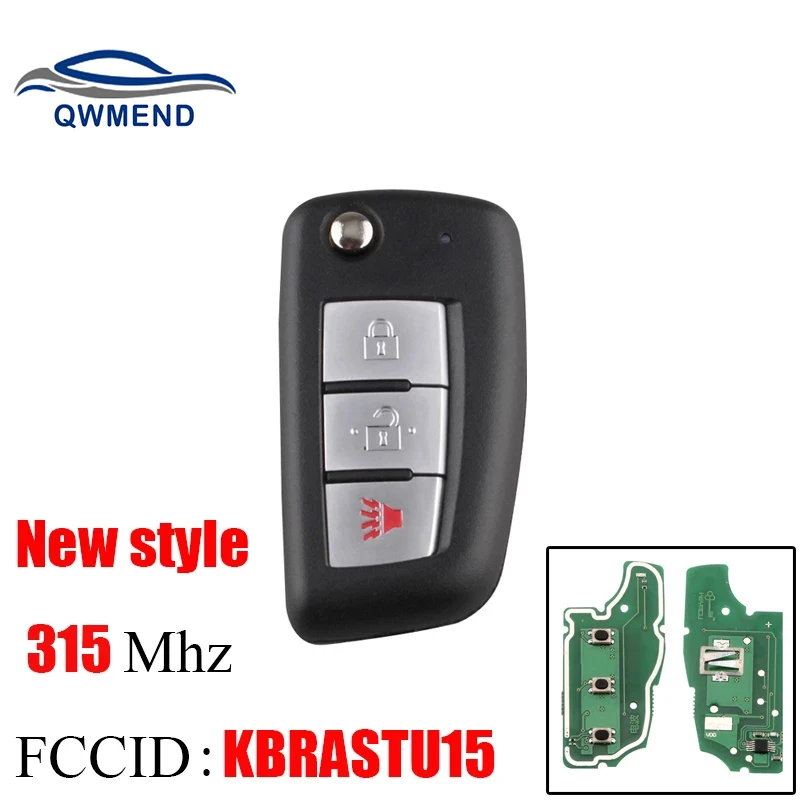 QWMEND Remote Car key New style For Nissan KBRASTU15 315Mhz For Nissan Qashqai Sunny Sylphy Tiida X-Trail March Sentra keys
QWMEND Remote Car key New style For Nissan KBRASTU15 315Mhz For Nissan Qashqai Sunny Sylphy Tiida X-Trail March Sentra keys