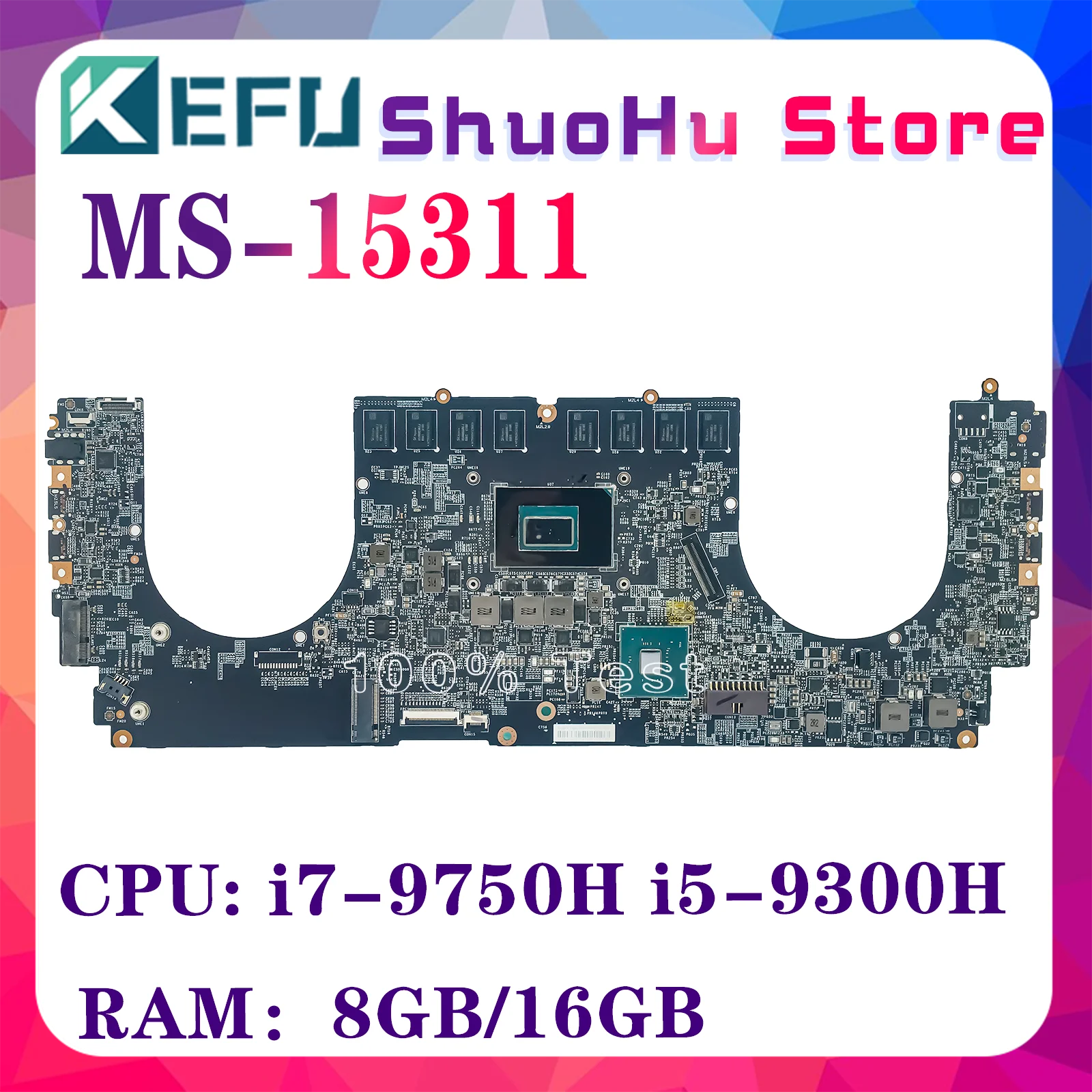 KEFU MS-15311 материнская плата для MSI MS-1531 MS-15311 материнская плата для ноутбука W/i7-9750H i5-9300H CPU 8GB/16GB-RAM 100% хорошо работает
KEFU MS-15311 материнская плата для MSI MS-1531 MS-15311 материнская плата для ноутбука W/i7-9750H i5-9300H CPU 8GB/16GB-RAM 100% хорошо работает