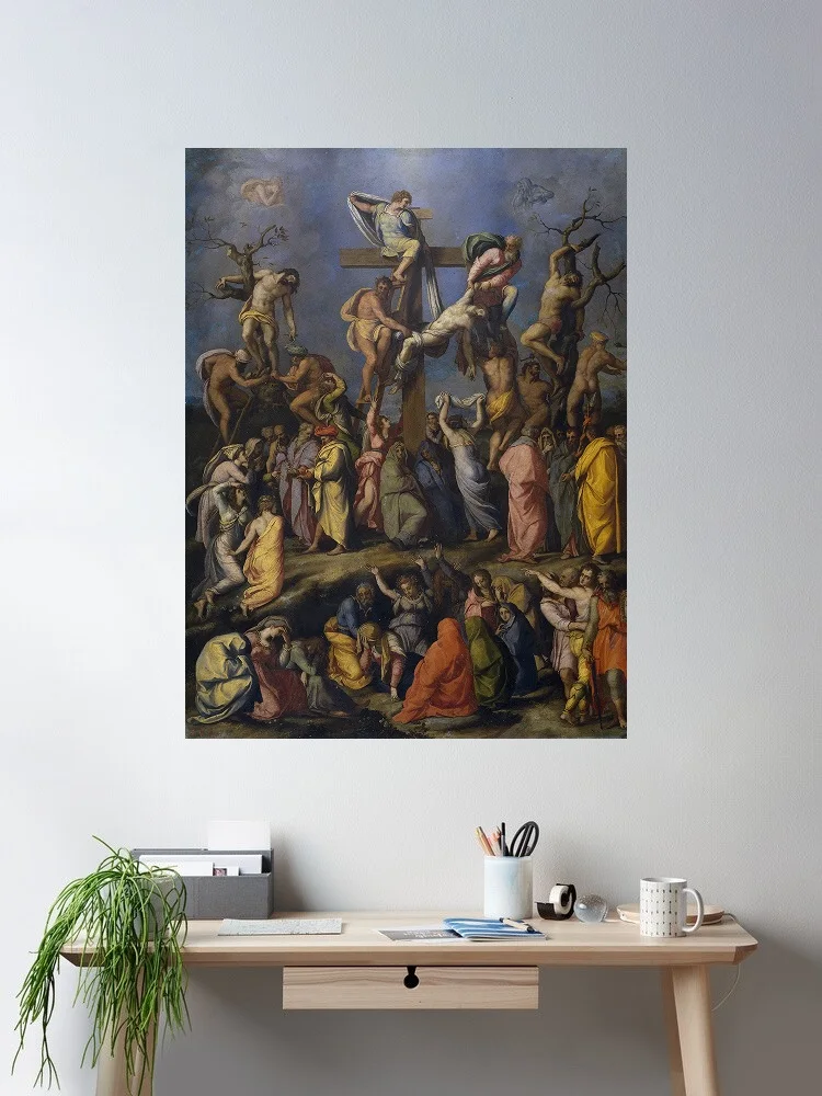 The descent from the cross Alessandro Allori, Print Art Canvas Poster,Living Room , Home Wall Decor Picture
The descent from the cross Alessandro Allori, Print Art Canvas Poster,Living Room , Home Wall Decor Picture