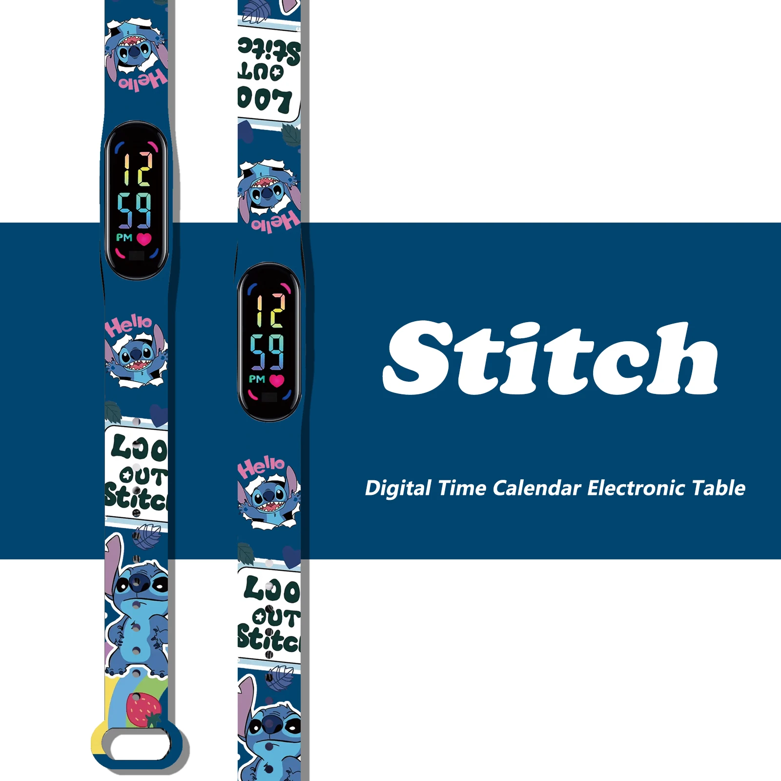 Naughty Stitch Series Printed Wristband for Xiaomi Mi Band 10 9 8 Wrist Strap Replaceable Bracelet for Mi Band 9/8NFC Watchband
Naughty Stitch Series Printed Wristband for Xiaomi Mi Band 10 9 8 Wrist Strap Replaceable Bracelet for Mi Band 9/8NFC Watchband