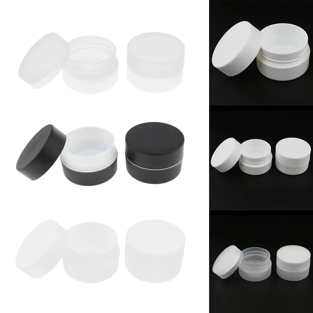 2X, Empty PP Plastic Containers Cases Holders with Lids, Portable Cosmetic Pot Jars for Eye Shadow, Nails,
2X, Empty PP Plastic Containers Cases Holders with Lids, Portable Cosmetic Pot Jars for Eye Shadow, Nails,