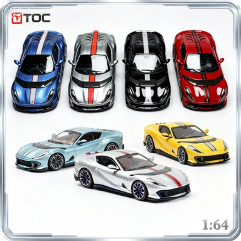TOC 1:64 Суперспортивный автомобиль, модель из литого под давлением сплава, подарок для мужчин, высококачественная статическая коллекционная модель для взрослых, праздничный подарок.
TOC 1:64 Суперспортивный автомобиль, модель из литого под давлением сплава, подарок для мужчин, высококачественная статическая коллекционная модель для взрослых, праздничный подарок.