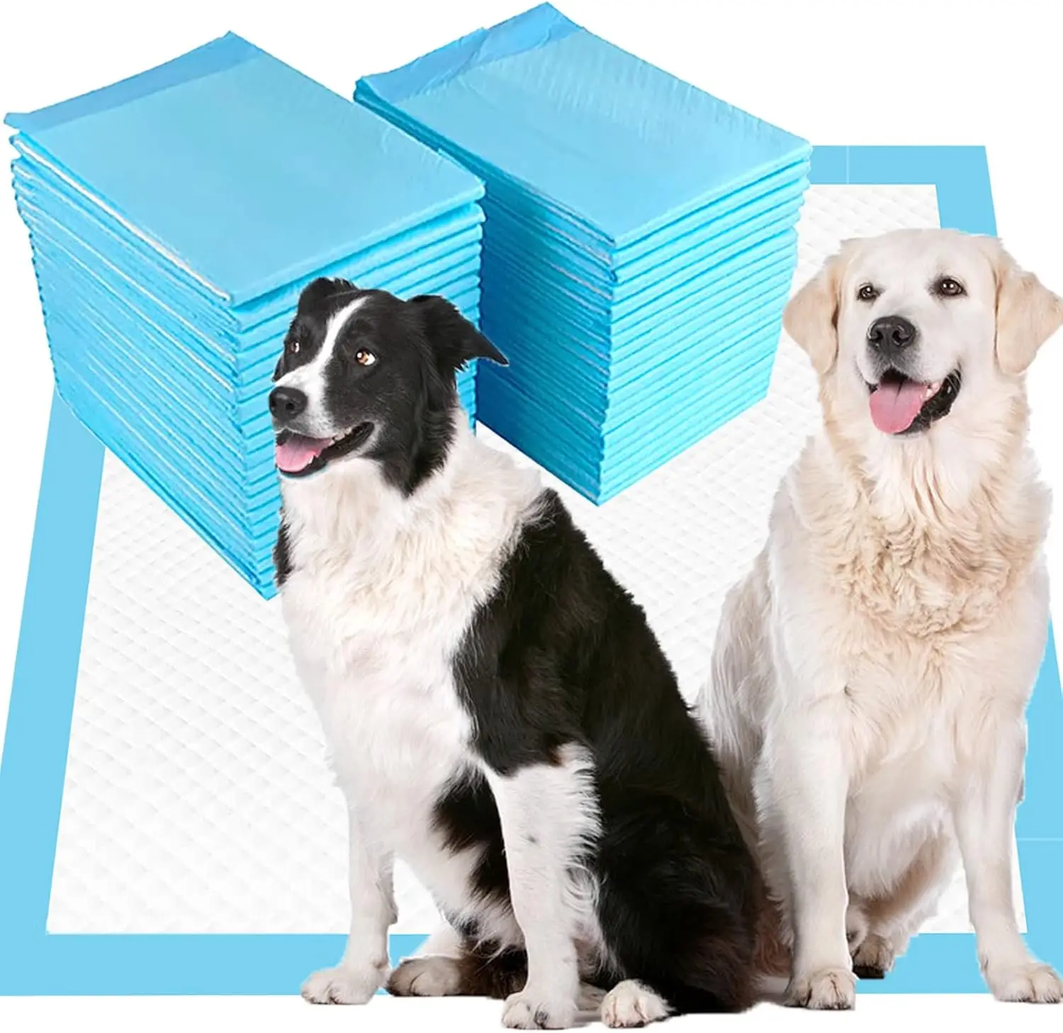 Extra Large 36x36 Inch Dog Pee Pads, 100 Count Absorbent Leak-Proof Quick Dry Disposable Pet Training Mats
Extra Large 36x36 Inch Dog Pee Pads, 100 Count Absorbent Leak-Proof Quick Dry Disposable Pet Training Mats