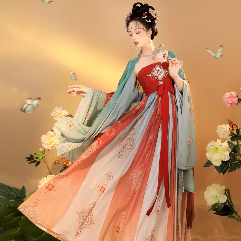 New Ladies' Hanfu Chinese Style Ancient Traditional Wedding Dress Fantasia Women's Carnival Costumes Ancient Women's Clothing
New Ladies' Hanfu Chinese Style Ancient Traditional Wedding Dress Fantasia Women's Carnival Costumes Ancient Women's Clothing