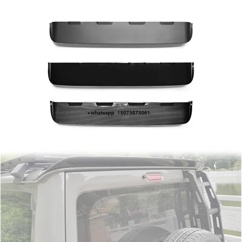 LUMA ABS Roof Spoiler Tail Rear Wing Spoiler Accessories for Jimny Sierra JB64 JB74 JC74 Offroad Styling
LUMA ABS Roof Spoiler Tail Rear Wing Spoiler Accessories for Jimny Sierra JB64 JB74 JC74 Offroad Styling
