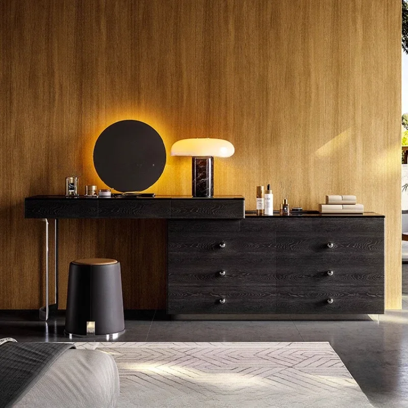Light Mirror Wood Vanity Table Stool Luxury Makeup Desk Dressing Table Bedroom Living Room Coiffeuse De Chambre home Furniture
Light Mirror Wood Vanity Table Stool Luxury Makeup Desk Dressing Table Bedroom Living Room Coiffeuse De Chambre home Furniture