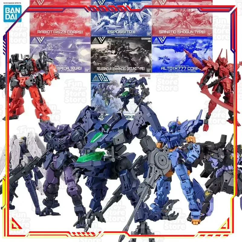 BANDAI SPINATIO 1/144 Provede Model Kit 30 Minutes Missions Anime Action Figure Assembly Toy Gift for Boys 150MM Official
BANDAI SPINATIO 1/144 Provede Model Kit 30 Minutes Missions Anime Action Figure Assembly Toy Gift for Boys 150MM Official