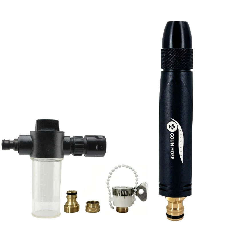 High-Pressure Car Washing Water Gun, External Cleaning Of RV, Foam Kettle Cleaning, Garden Water Hose Nozzle, Garden Shower,
High-Pressure Car Washing Water Gun, External Cleaning Of RV, Foam Kettle Cleaning, Garden Water Hose Nozzle, Garden Shower,