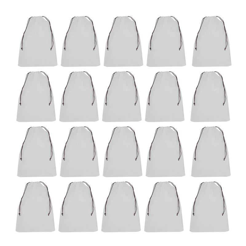 50 Pieces Translucent Shoes Bags For Travel Storage Packing Large Clear Drawstring Bags Portable Shoe Bags Organizer
50 Pieces Translucent Shoes Bags For Travel Storage Packing Large Clear Drawstring Bags Portable Shoe Bags Organizer