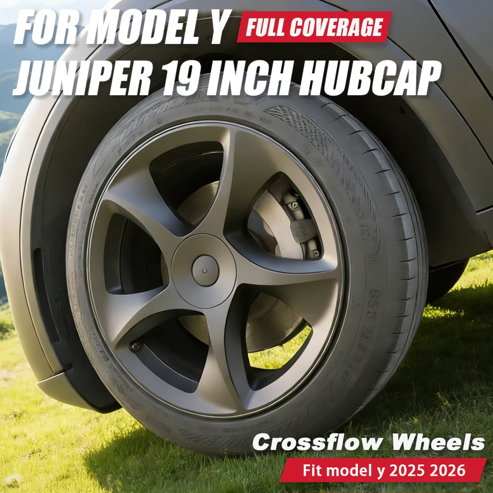 YIKUN For Tesla Model Y Juniper 2026 Performance Full Rim Wheel Cover 19 Inch 4PCS HubCap Replacement Wheel Parts Accessories
YIKUN For Tesla Model Y Juniper 2026 Performance Full Rim Wheel Cover 19 Inch 4PCS HubCap Replacement Wheel Parts Accessories