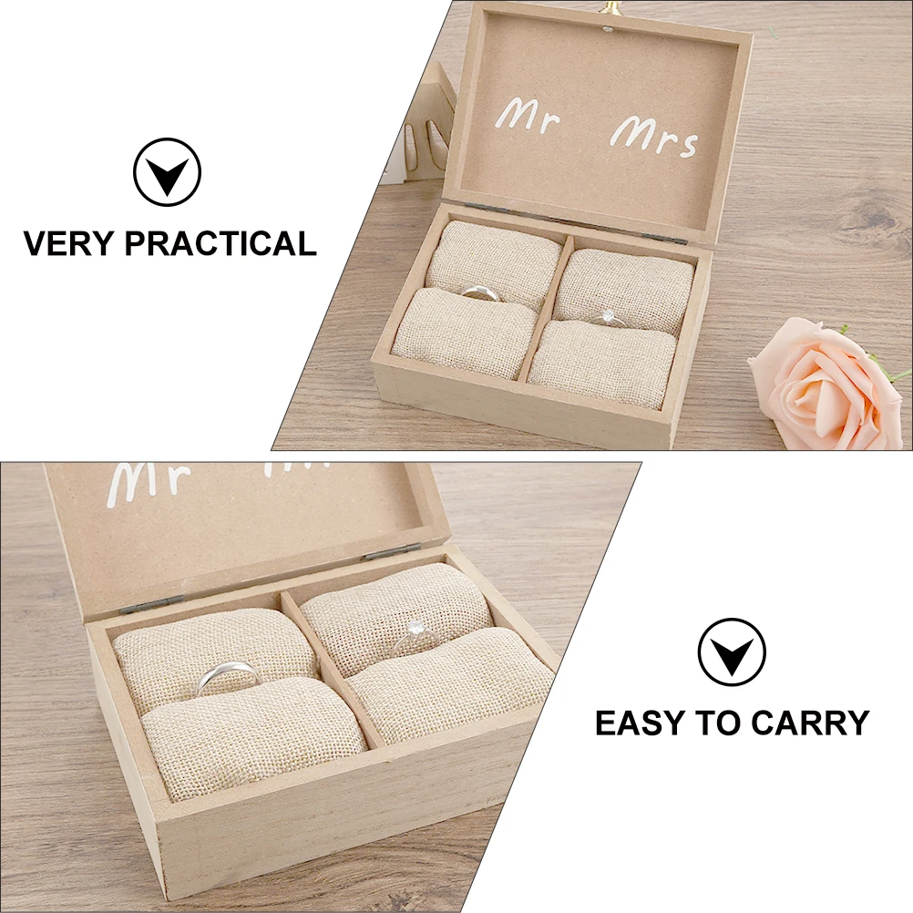 1Pc Wooden Jewelry Organizer Box Wedding Decor Compact and Stylish for Anniversaries and Valentine
1Pc Wooden Jewelry Organizer Box Wedding Decor Compact and Stylish for Anniversaries and Valentine