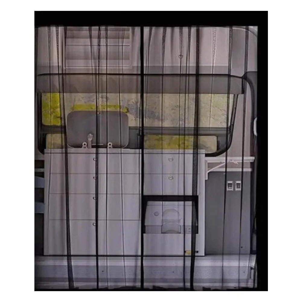 Insect Proof RV Curtain Screen 71in x 59in with Magnetic Closure for Mercedes For Sprinter and Transit No Tools Required
Insect Proof RV Curtain Screen 71in x 59in with Magnetic Closure for Mercedes For Sprinter and Transit No Tools Required