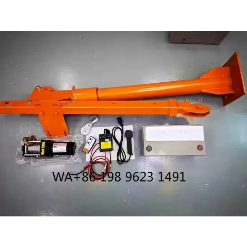 2T Mini Mobile Pickup Truck Crane Single Double Rope Vehicle Mounted Crane Portable Industrial Lifting Handling Equipment
2T Mini Mobile Pickup Truck Crane Single Double Rope Vehicle Mounted Crane Portable Industrial Lifting Handling Equipment