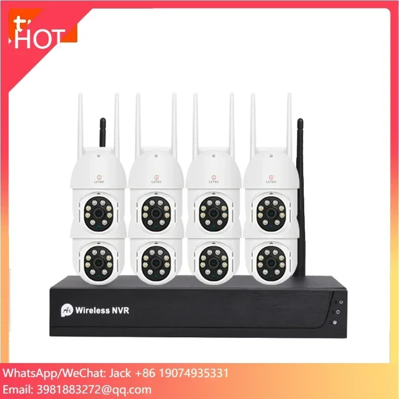 LCLCTEK Tuya Smart 3MP 8CH Wireless NVR Kit WIFI Security CCTV PTZ Camera System
LCLCTEK Tuya Smart 3MP 8CH Wireless NVR Kit WIFI Security CCTV PTZ Camera System