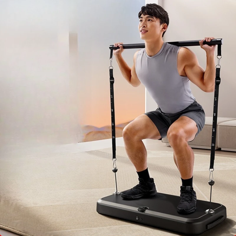 Household pneumatic strength fitness station Home intelligent fitness equipment, multi-functional integrated trainer
Household pneumatic strength fitness station Home intelligent fitness equipment, multi-functional integrated trainer
