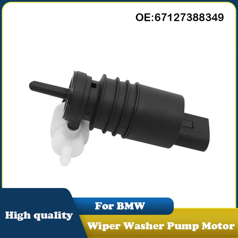 2PCS 67127388349 Front Windshield Wiper Washer Pump Motor for BMW X1 F49 F45 X5 F15 F48 Car accessories
2PCS 67127388349 Front Windshield Wiper Washer Pump Motor for BMW X1 F49 F45 X5 F15 F48 Car accessories