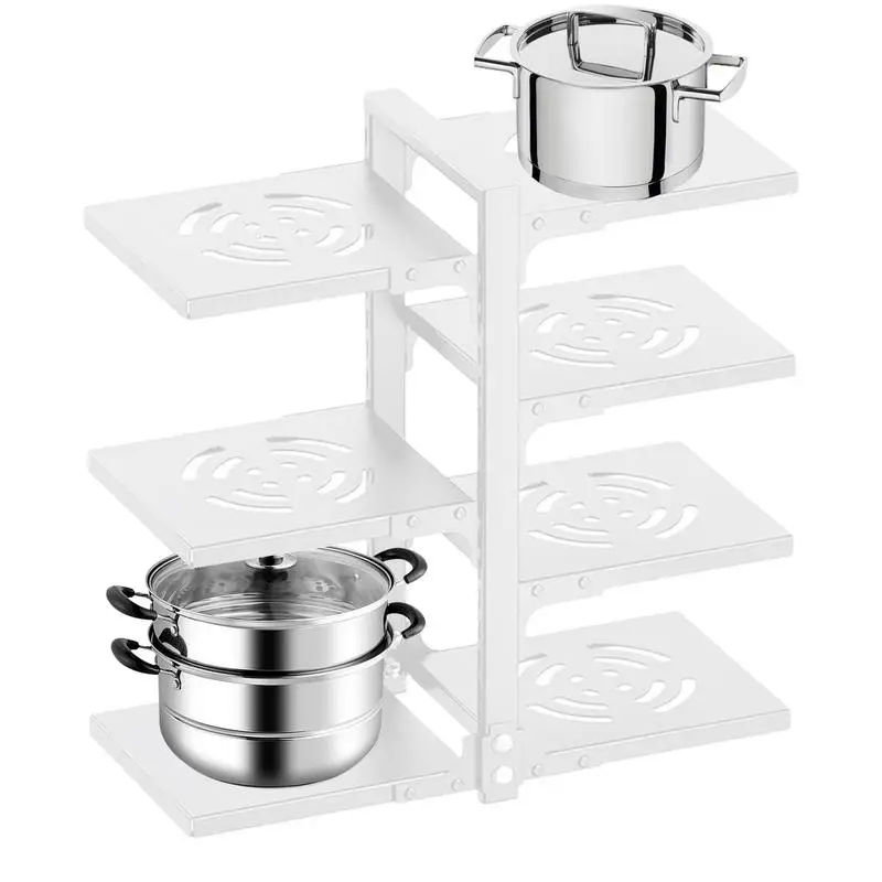 Kitchen Pot Storage Rack Stainless Steel Multi-Layer Pan Holder Adjustable Cookware Rack Pot Display Stand Storage Organizer For
Kitchen Pot Storage Rack Stainless Steel Multi-Layer Pan Holder Adjustable Cookware Rack Pot Display Stand Storage Organizer For