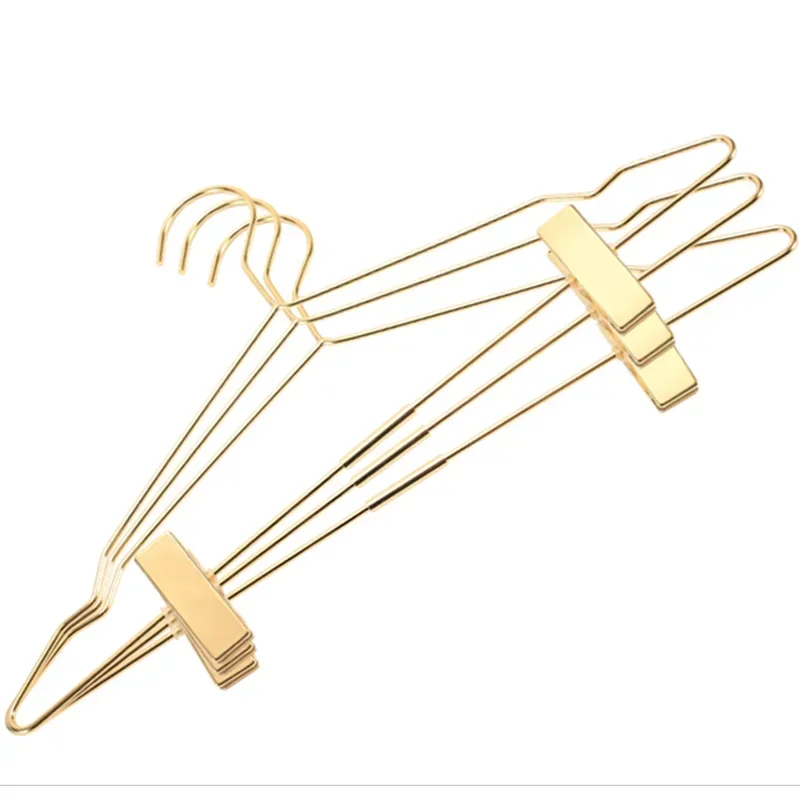 Trousers Hanger Trouser Clip Household Seamless Clothing Store Golden Hanger Retractable Multifunctional Hanger Skirt Clip
Trousers Hanger Trouser Clip Household Seamless Clothing Store Golden Hanger Retractable Multifunctional Hanger Skirt Clip