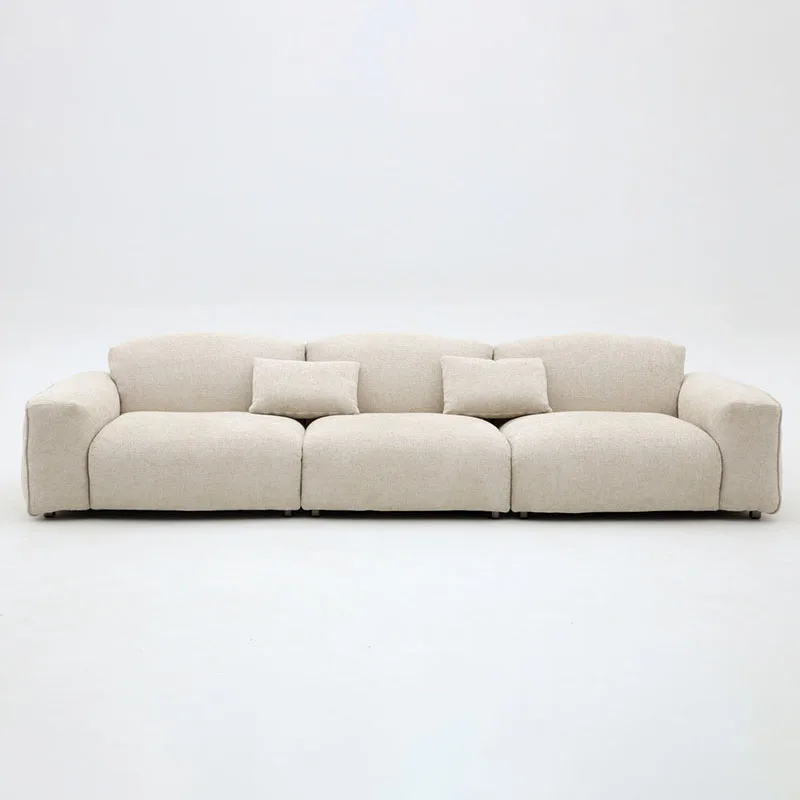 Household fabric sofa, high-end wooden wide seat sofa, popular and fashionable large living room sofa set
Household fabric sofa, high-end wooden wide seat sofa, popular and fashionable large living room sofa set