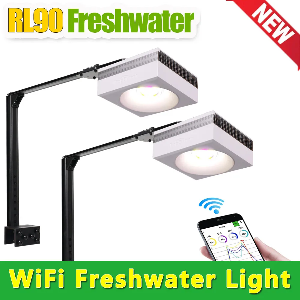PopBloom-WiFi LED Aquarium Plants Lighting Freshwtaer LED Aquarium Lamp for Aquatic Planted Fish Tank Light,Smart-App Control
PopBloom-WiFi LED Aquarium Plants Lighting Freshwtaer LED Aquarium Lamp for Aquatic Planted Fish Tank Light,Smart-App Control