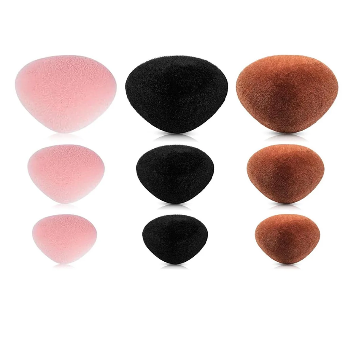 A72I 90 Pcs Noses for Amigurumi Plastic Noses for Stuffed Animals Doll Crochet Noses with Washers for Craft
A72I 90 Pcs Noses for Amigurumi Plastic Noses for Stuffed Animals Doll Crochet Noses with Washers for Craft