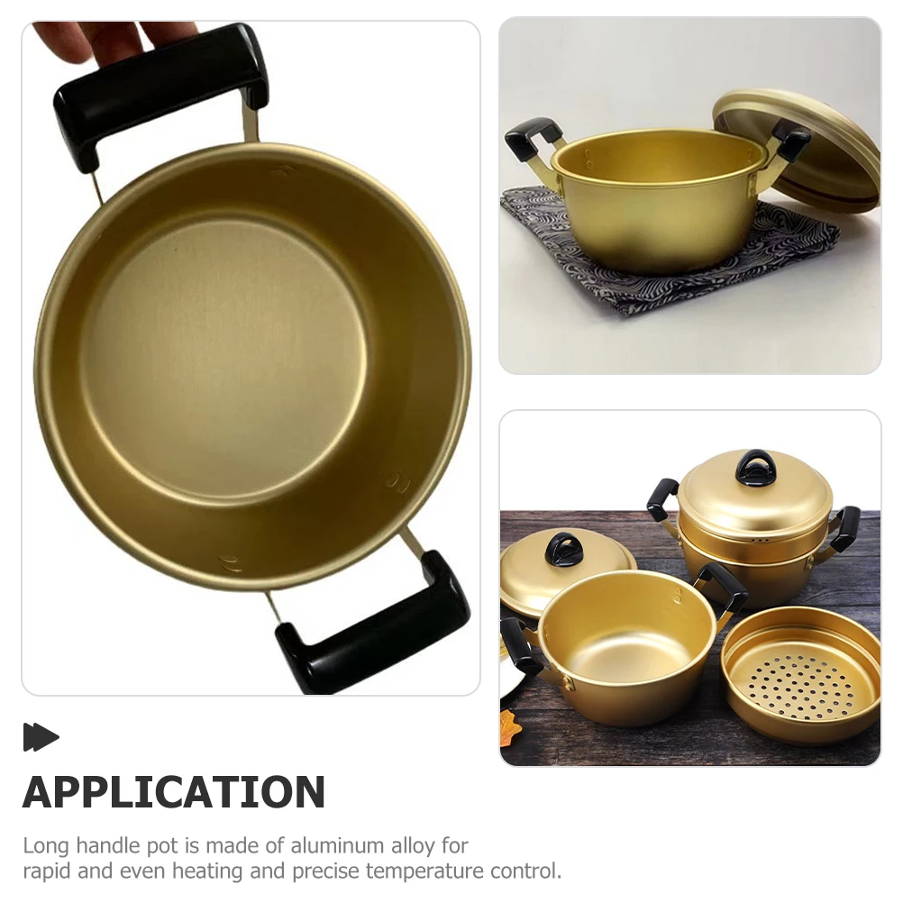 1Set Safe Healthy Soup Pot Kitchen Cooking Pots Lidded Noodle Boiler Ergonomic Handle Aluminum Alloy Even Heating Precise
1Set Safe Healthy Soup Pot Kitchen Cooking Pots Lidded Noodle Boiler Ergonomic Handle Aluminum Alloy Even Heating Precise
