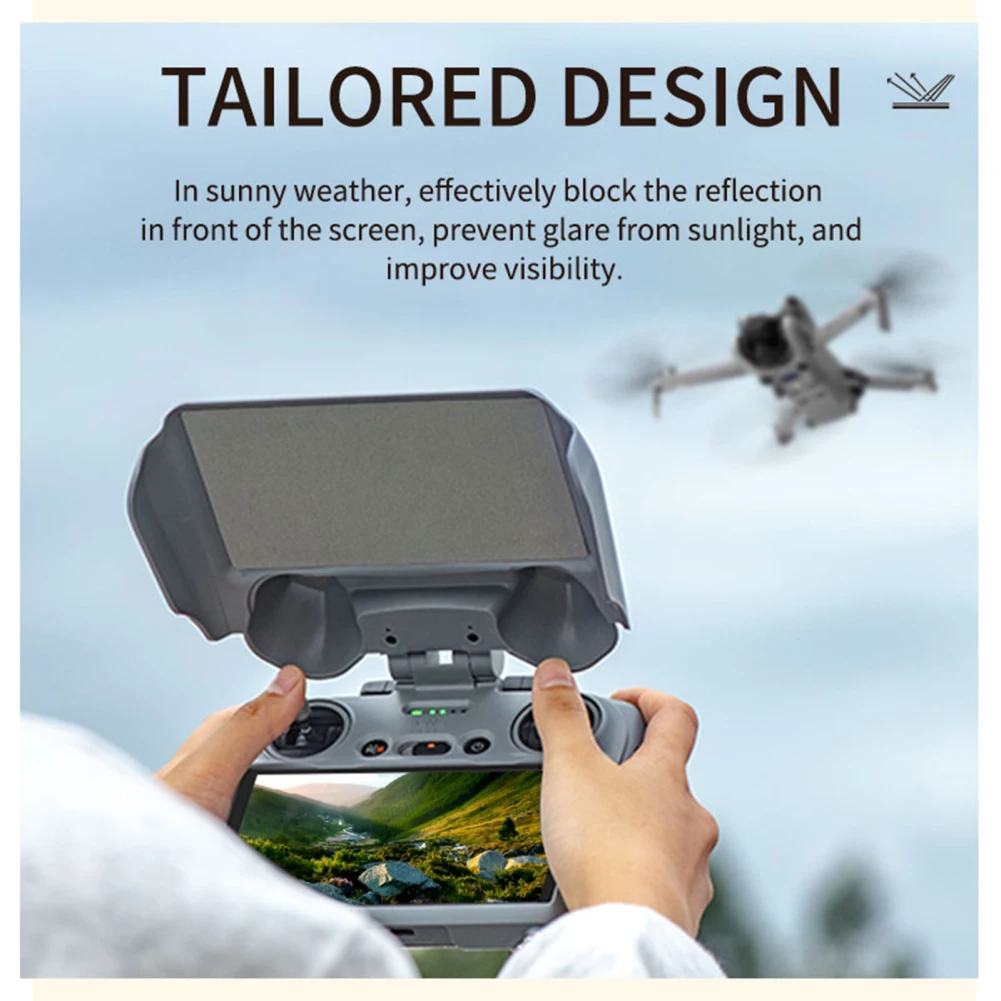 Sun Hood Sunshade Remote Controller Accessories Sunshade Compatible For DJI Mini 4 Pro/Air 3/RC2 Remote Control Accessories
Sun Hood Sunshade Remote Controller Accessories Sunshade Compatible For DJI Mini 4 Pro/Air 3/RC2 Remote Control Accessories