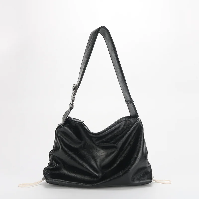 All-match French High Quality Simple Tote Bag Wide Straps Multi-function Soft Large Capacity Shoulder Pack Zipper Design Handbag
All-match French High Quality Simple Tote Bag Wide Straps Multi-function Soft Large Capacity Shoulder Pack Zipper Design Handbag