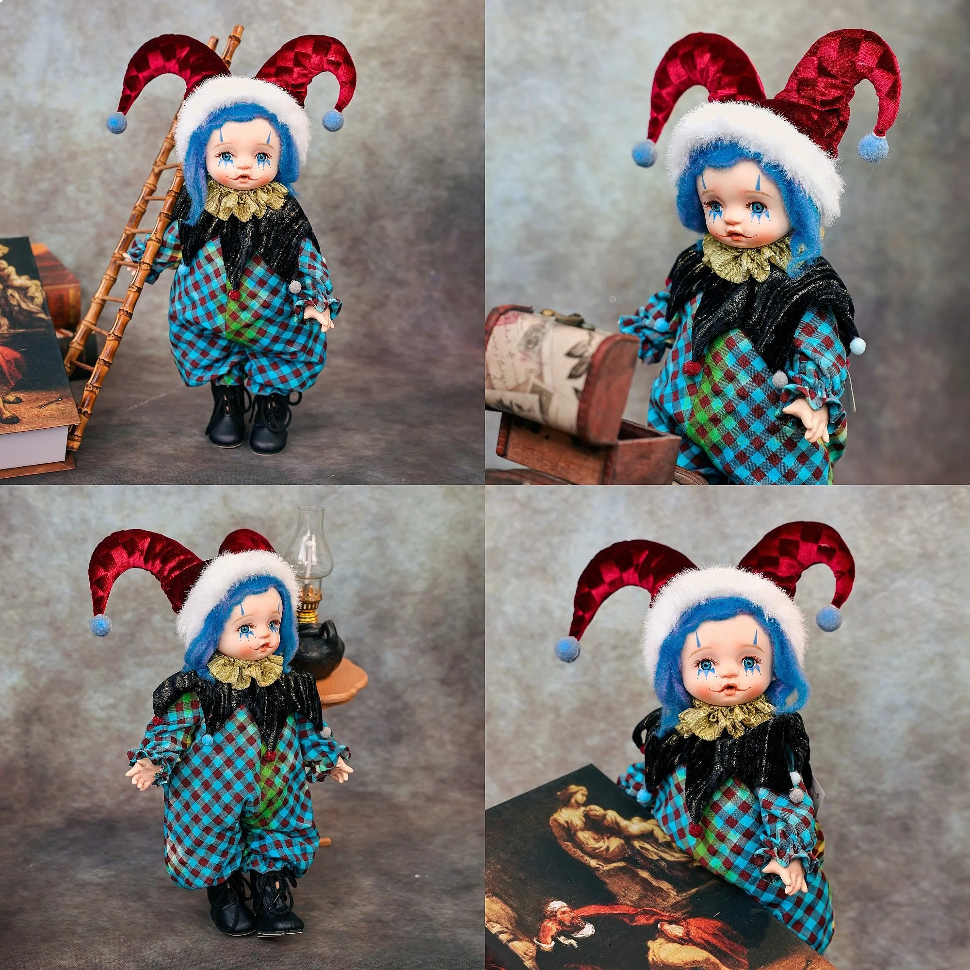 14 Inch Ceramic Clown Doll Halloween Gift Collectible Decor Toy Figurine
14 Inch Ceramic Clown Doll Halloween Gift Collectible Decor Toy Figurine