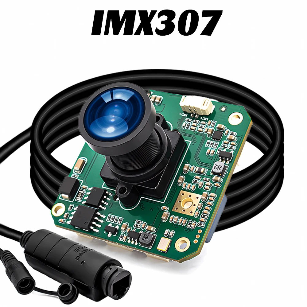 WGWK Industrial IP Camera Module 1080P 60FPS IMX307 Sensor HD Starlight Low illumination 2.35mm 143° Wide Angle RTSP Onvif SDK
WGWK Industrial IP Camera Module 1080P 60FPS IMX307 Sensor HD Starlight Low illumination 2.35mm 143° Wide Angle RTSP Onvif SDK