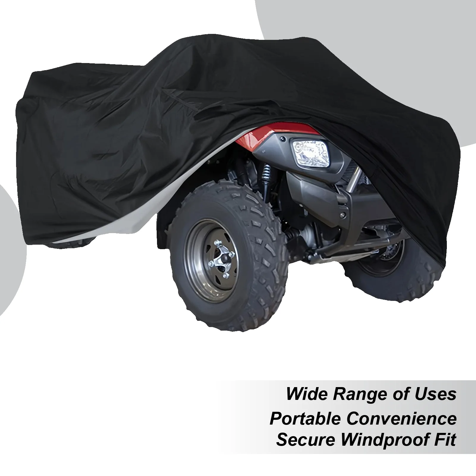 Quad Cover 210D UV Protection Protector Waterproof Cover For Beach Storage Garage Driveway Trail Farm Ranch
Quad Cover 210D UV Protection Protector Waterproof Cover For Beach Storage Garage Driveway Trail Farm Ranch