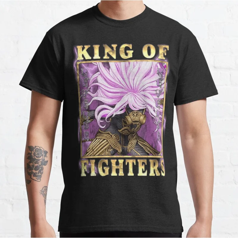 Reverse KOF King of Fighters 80s Video game Retro fighting videogames T-shirt for men Large size Adult Tops S-6xl
Reverse KOF King of Fighters 80s Video game Retro fighting videogames T-shirt for men Large size Adult Tops S-6xl