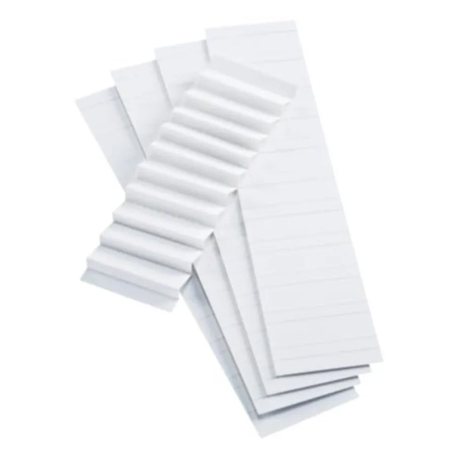 Blank Inserts for 1/5 Cut Hanging File Folders, 2 in, White, 100/Pack 242
Blank Inserts for 1/5 Cut Hanging File Folders, 2 in, White, 100/Pack 242