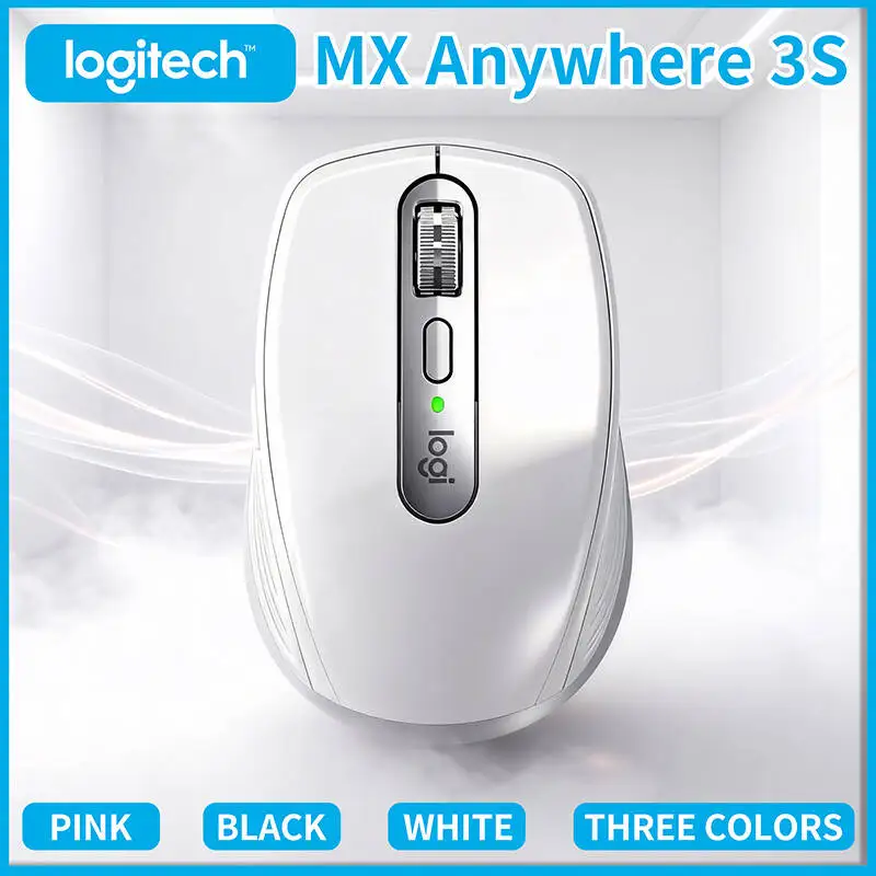Logitech MX Anywhere 3S Ergonomic Mouse - 8000 DPI, Hyper-Scroll, Silent Click, 3-Device Sync for Travel Work
Logitech MX Anywhere 3S Ergonomic Mouse - 8000 DPI, Hyper-Scroll, Silent Click, 3-Device Sync for Travel Work