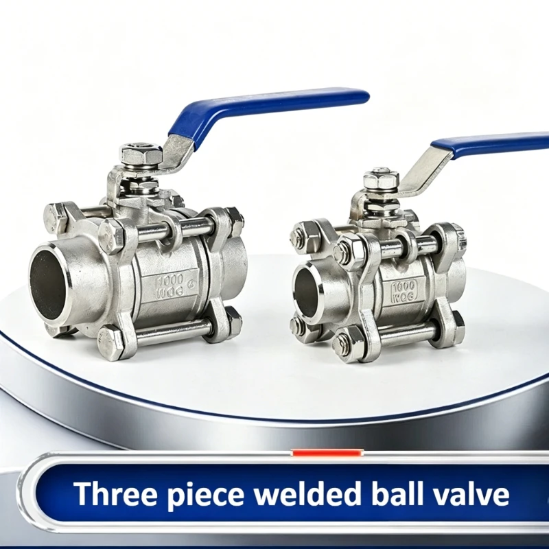 Stainless Steel BSP Thread Welding 1/2 "3/4" 1 "2" Ball Valve Three Piece DN15 20 25 32 40 50 Industrial Pipeline Manual Valve
Stainless Steel BSP Thread Welding 1/2 "3/4" 1 "2" Ball Valve Three Piece DN15 20 25 32 40 50 Industrial Pipeline Manual Valve