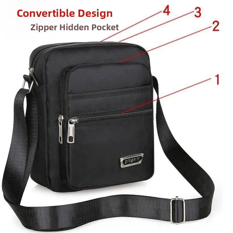 Men's Portable Small Crossbody Bag Casual Single Shoulder Backpack Business Waterproof Travel Vestibule Soft Polyester
Men's Portable Small Crossbody Bag Casual Single Shoulder Backpack Business Waterproof Travel Vestibule Soft Polyester