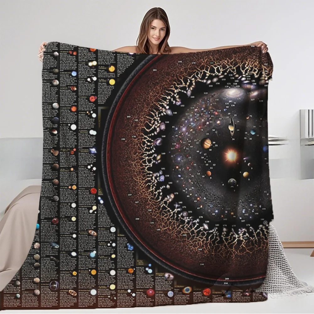 Flannel Multi-Use Blankets The Celestial Zoo Astronomical Art Deco Bedsheet Knit Throw Anti-Pilling Blanket For Hotels Office
Flannel Multi-Use Blankets The Celestial Zoo Astronomical Art Deco Bedsheet Knit Throw Anti-Pilling Blanket For Hotels Office