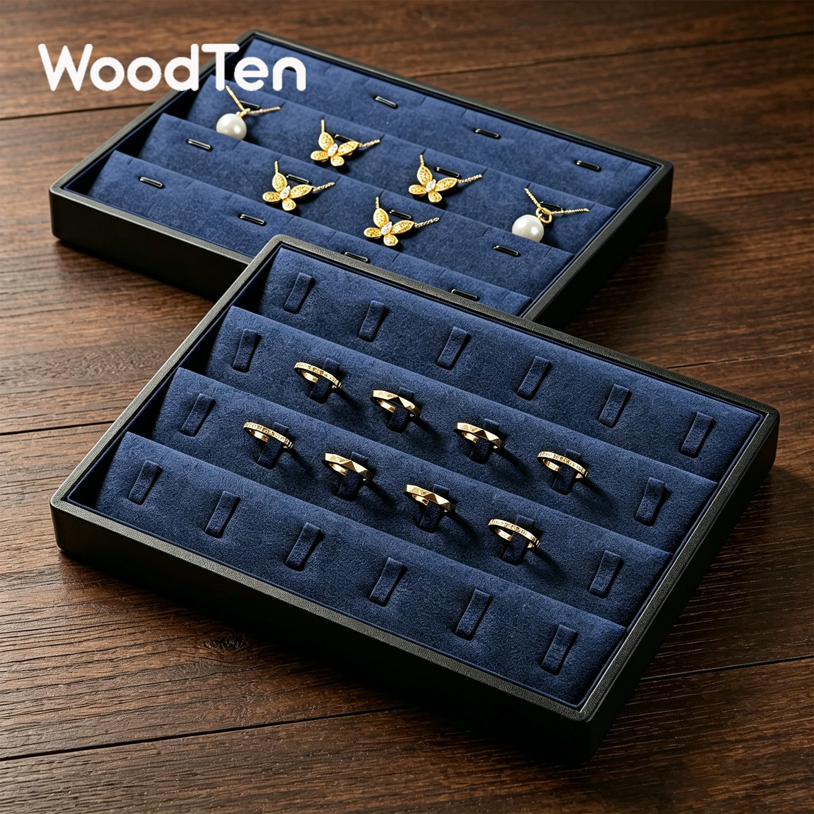 WoodTen Ring Display Tray Slanted Removable Pendant Tray Necklace Display Tray Jewelry Display Tray Jewelry Display Props
WoodTen Ring Display Tray Slanted Removable Pendant Tray Necklace Display Tray Jewelry Display Tray Jewelry Display Props