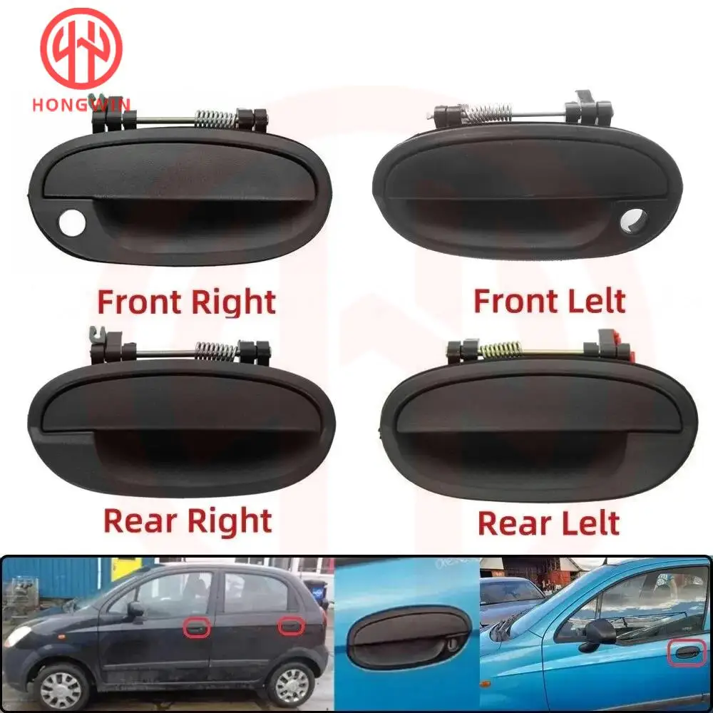 4PCS 96601472 96601473 96601474 96601475 Front Rear Outside Exterior Door Handles For Chevrolet Spark Daewoo Matiz 2006-2009
4PCS 96601472 96601473 96601474 96601475 Front Rear Outside Exterior Door Handles For Chevrolet Spark Daewoo Matiz 2006-2009