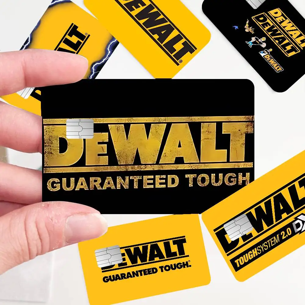 D-Dewalts Logo Credit Card Skin Stickers For VISA Bank Card Transportation Card Waterproof Sticker Anti-scratch Women Gift
D-Dewalts Logo Credit Card Skin Stickers For VISA Bank Card Transportation Card Waterproof Sticker Anti-scratch Women Gift
