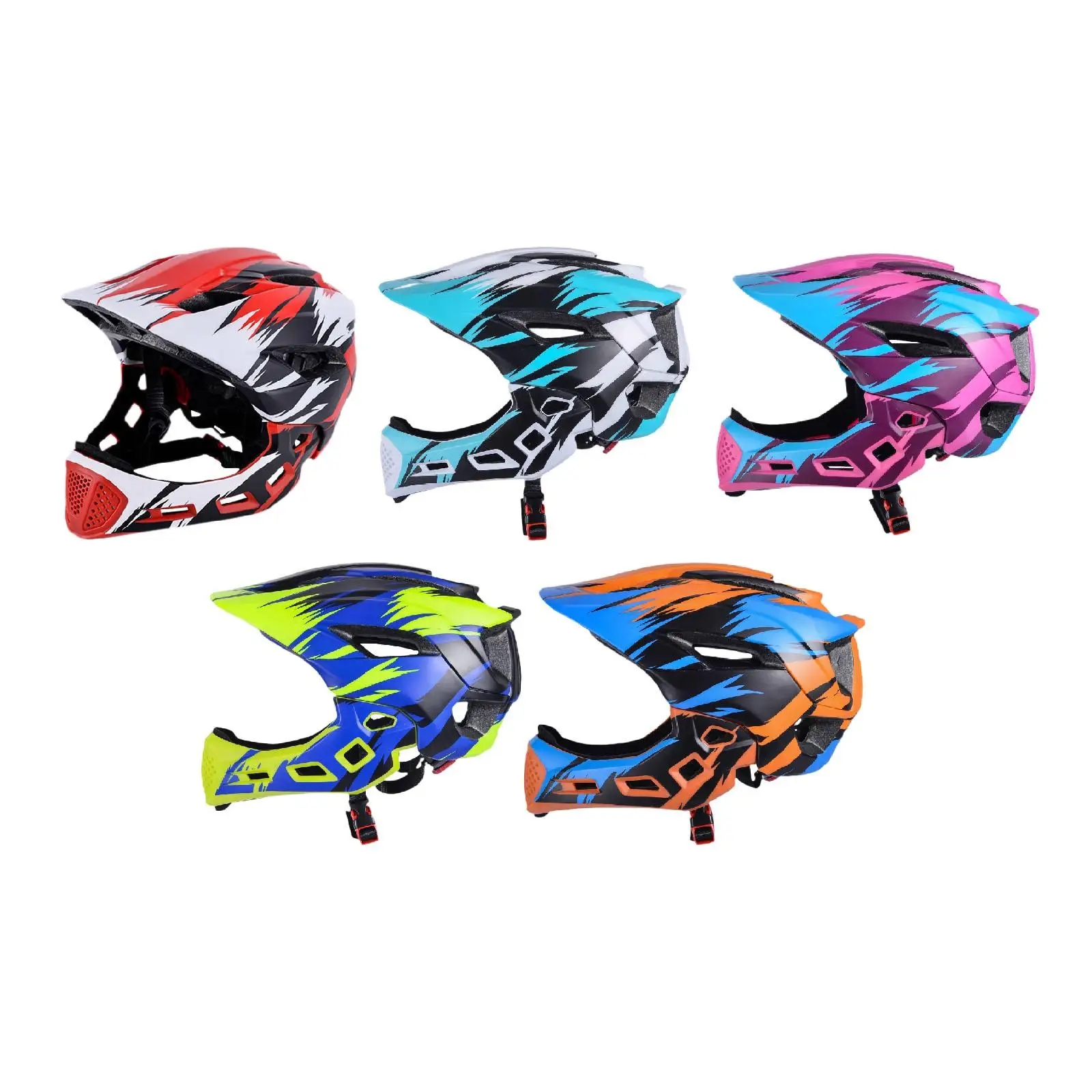 Kids Bike Helmet Detachable for Boys and Girls Breathable Full Face Helmet for Biking Road Bike Riding Bicycling Outdoor Sports
Kids Bike Helmet Detachable for Boys and Girls Breathable Full Face Helmet for Biking Road Bike Riding Bicycling Outdoor Sports