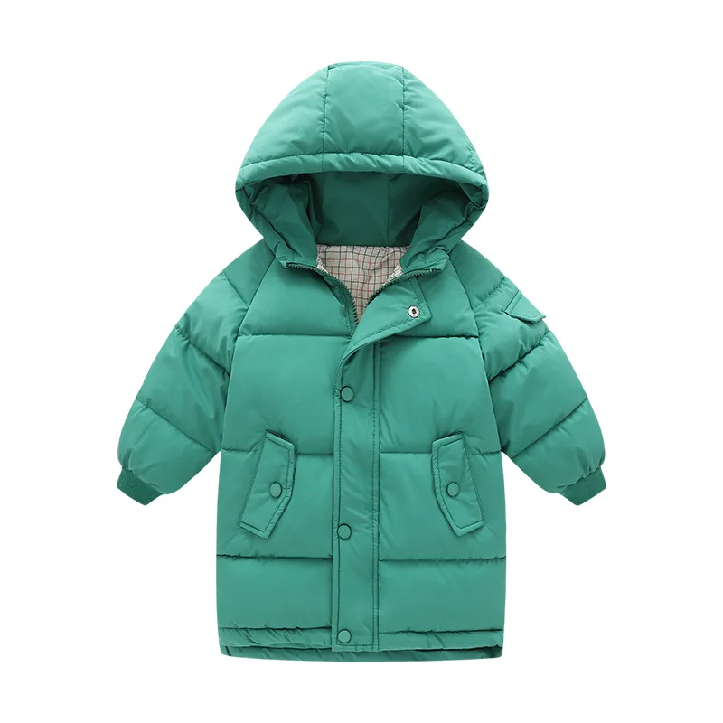 Children cotton-padded jacket in the boy's long thickening cotton-padded clothes down jacket baby hooded pure color coat
Children cotton-padded jacket in the boy's long thickening cotton-padded clothes down jacket baby hooded pure color coat