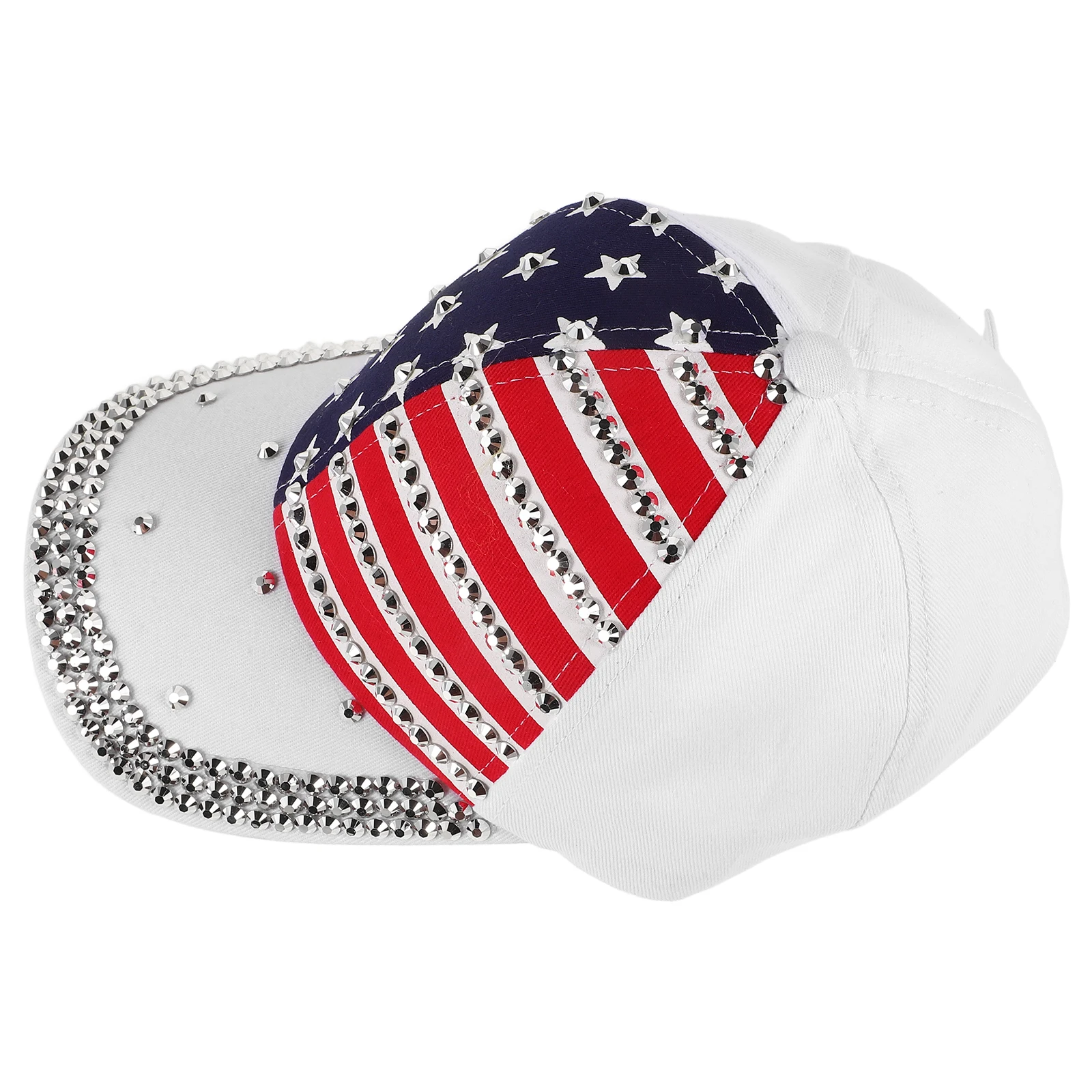 Baseball Cap Diamond Rhinestone Adjustable Cotton Trucker Hat Usa Flag Party Sun Protection Outdoor Fashion
Baseball Cap Diamond Rhinestone Adjustable Cotton Trucker Hat Usa Flag Party Sun Protection Outdoor Fashion
