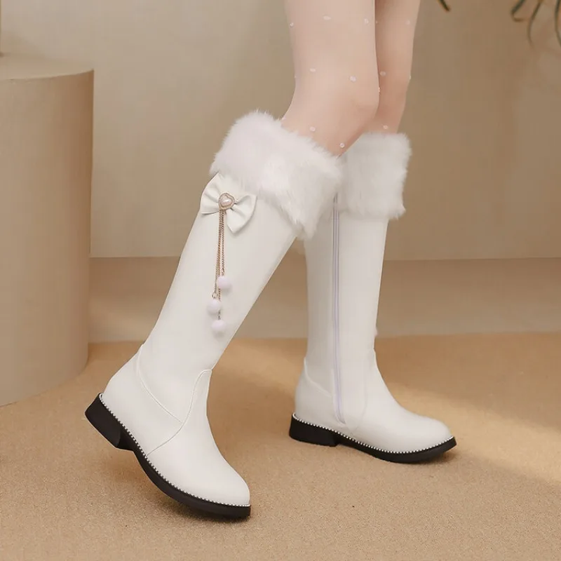 Новые модные сапоги до колена для девочек, детская обувь принцессы для выступлений и танцев, студенческие формальные зимние теплые хлопковые сапоги, детские сапоги
Новые модные сапоги до колена для девочек, детская обувь принцессы для выступлений и танцев, студенческие формальные зимние теплые хлопковые сапоги, детские сапоги