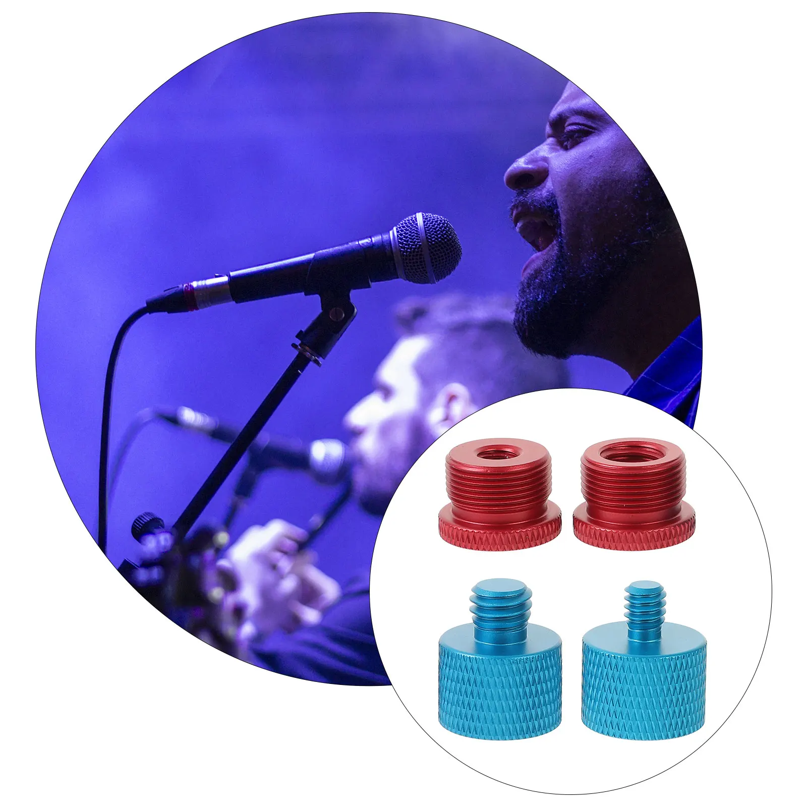 4 Pcs Microphone Clip Accessories Tripod Screw Adapter Stand Mount Screws Metal Threaded
4 Pcs Microphone Clip Accessories Tripod Screw Adapter Stand Mount Screws Metal Threaded
