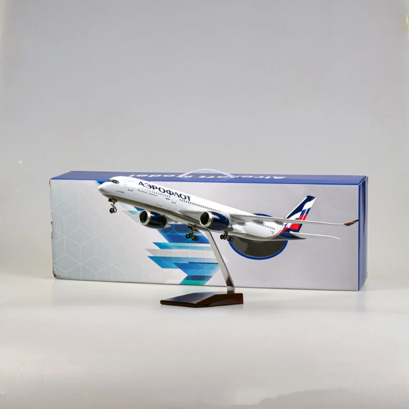 With Wheels And Lights, Aeroflot Airbus A350 Simulation Civil Aviation Aircraft Model Display Gift Collection
With Wheels And Lights, Aeroflot Airbus A350 Simulation Civil Aviation Aircraft Model Display Gift Collection
